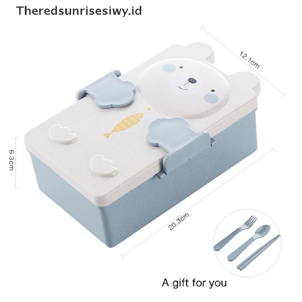 # Alat Rumah Tangga # Kotak Makan Siang Bento Gaya Jepang Untuk Anak Tk