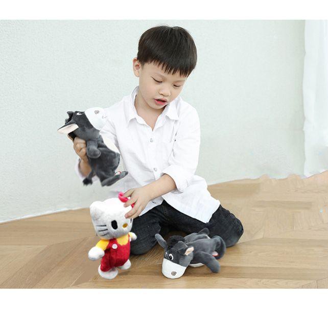 ✹ [Free Battre 3pcs]Boneka Hamster Suara kuda poni /talking/mainan bayi - PANDA WALK TALK ۝