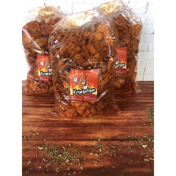 

kripsetque pedas daun jeruk