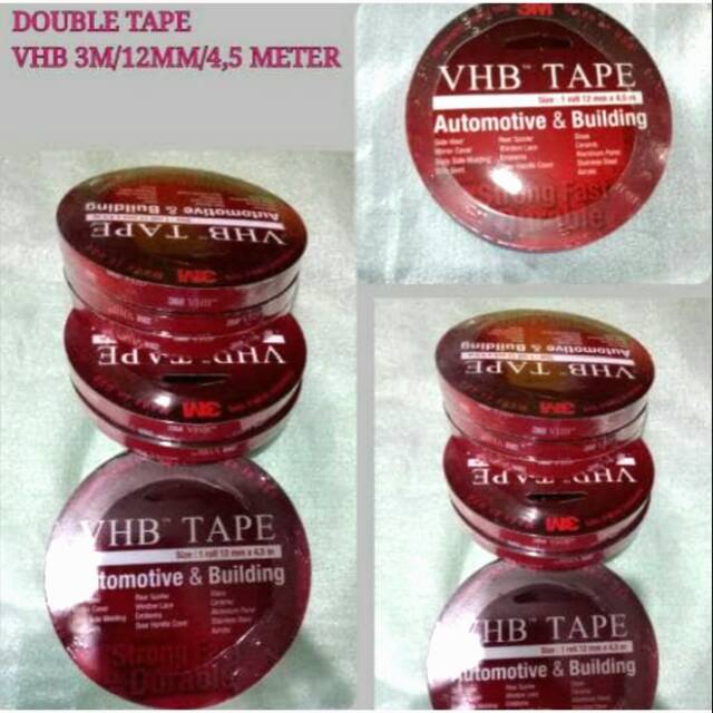 

Perekat Double Tape 3M VHB 12mm 4,5meter