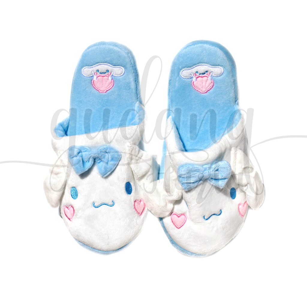 Sandal Kamar Karakter Kelinci Biru Slipper Unik Blue White Rabbit  GH 104009