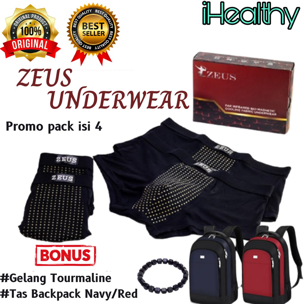 ZEUS MAN UNDERWEAR - CELANA DALAM KESEHATAN | Shopee Indonesia