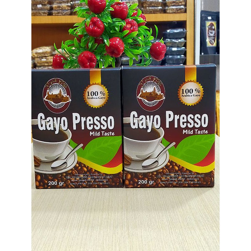

kopi Gayo ekspresso arabika
