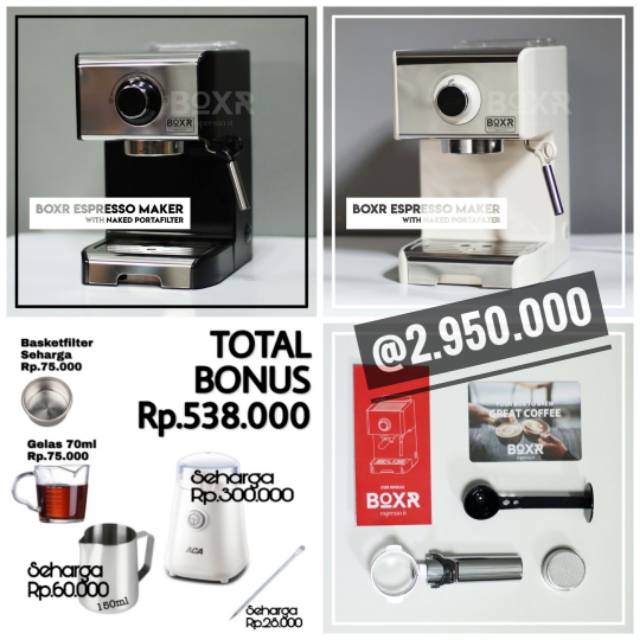 Alat Espresso Boxr Espresso