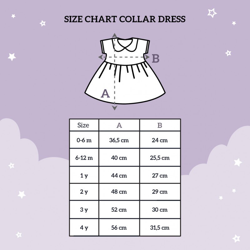 Castle - Little Palmerhaus Collar Dress - Dress Anak - Gaun Anak