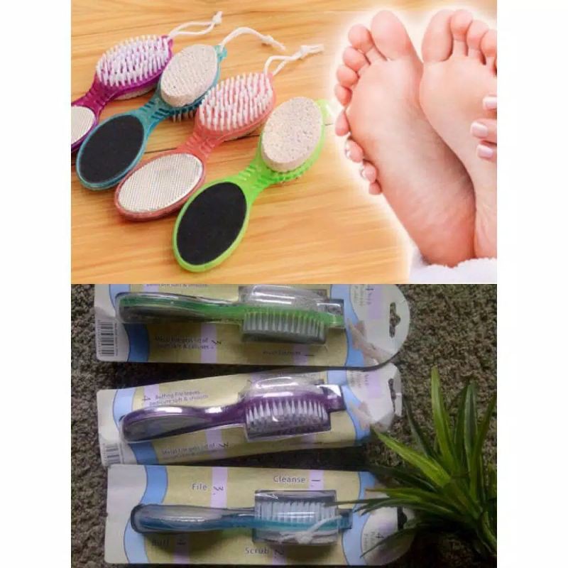 SIKAT KAKI BATU APUNG 4 IN 1 SIKAT PEDICURE 4 IN 1