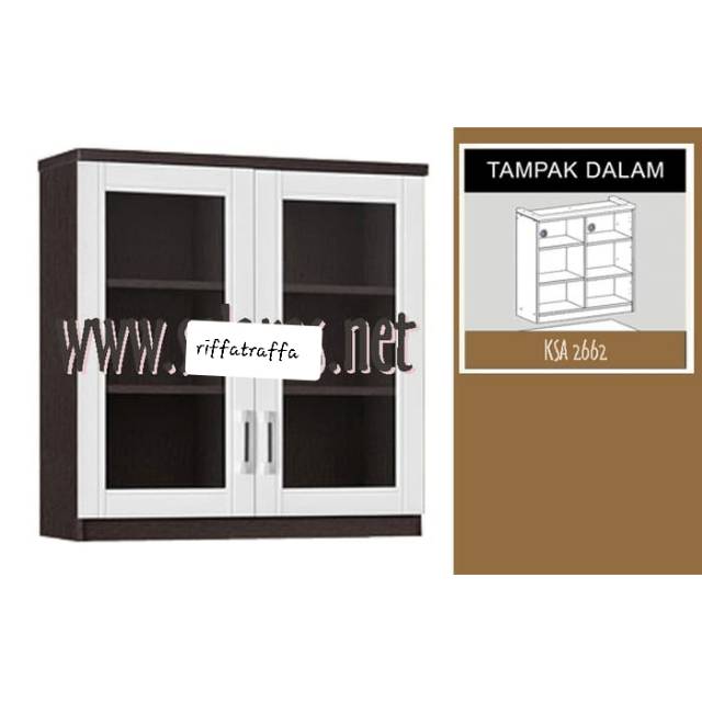 lemari kitchen set atas 2 pintu Graver anata