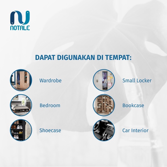 Mini Dehumidifier Notale Air Humidity Dryer Portable Penyerap Kelembapan Udara - Garansi Resmi