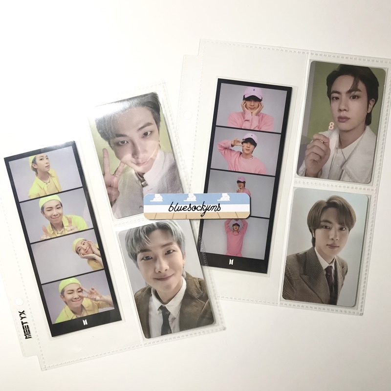 BUNDLE bts jin rm seokjin namjoon festa d-day calendar d6 d8 d9 photostrip photocard pc