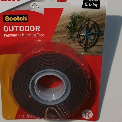 

Double Tape 3M USA Scotch Outdoor VHB 4011 Original 3M - Perekat VHB