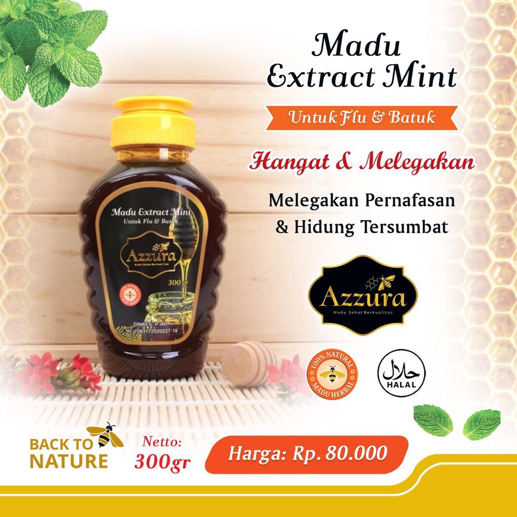 

Madu Flu Dan Batuk Pilek (300gr)