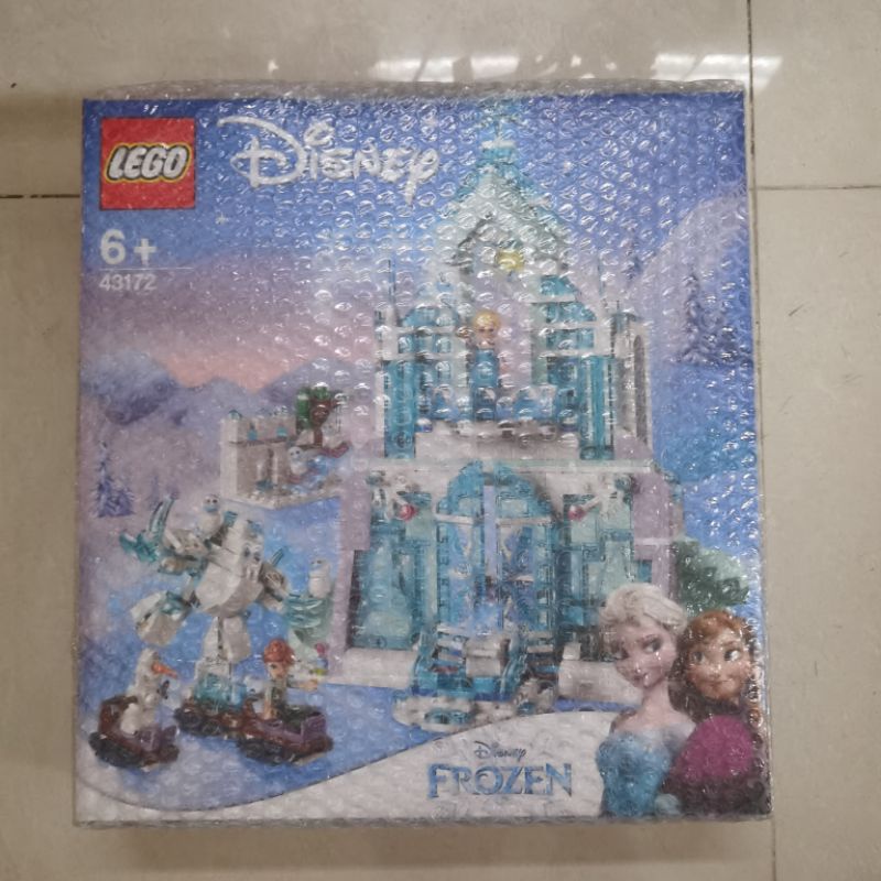 LEGO Disney Princess Elsa Magical Ice Palace 43172 Mainan Puzzle Anak