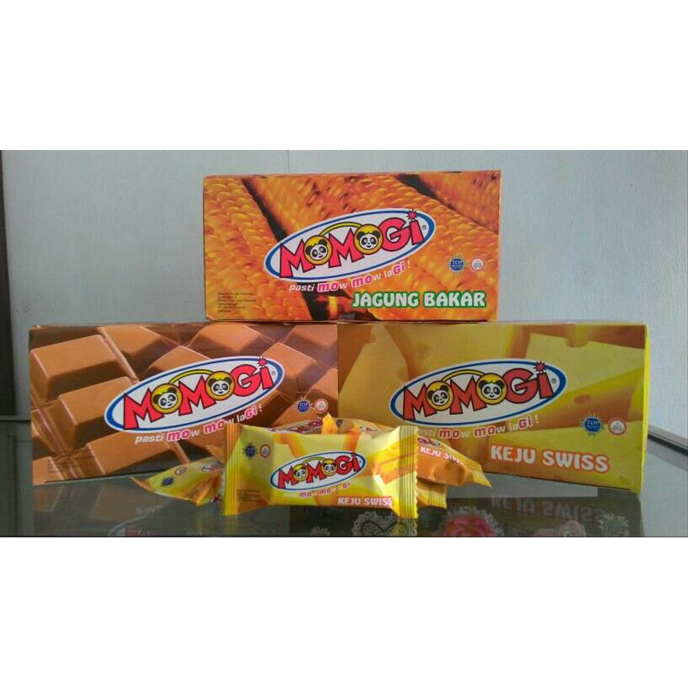 

Momogi Cokelat, Keju Swiss, Jagung Bakar isi 20pcs