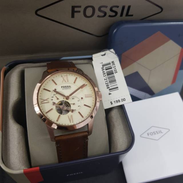 Jam tangan cowok Fossil Original
