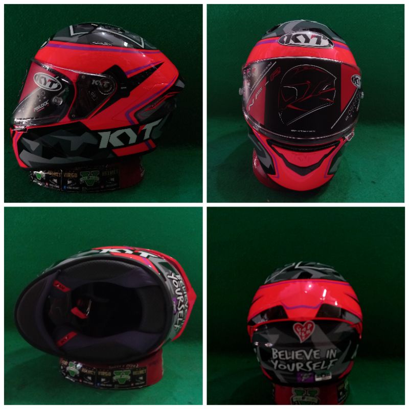 KYT HELM NFR ESPARGARO FUXIA 41 LIMITED EDITION ORIGINAL KYT