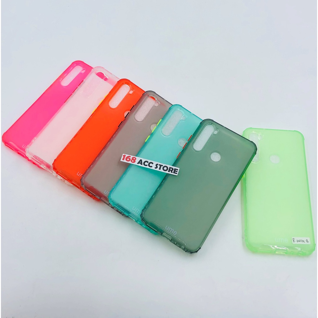 SILIKON XIAOMI REDMI NOTE 8 / SOFT CASE REDMI NOTE 8 UME RAINBOW