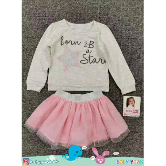 ♥BabyYank♥ STELAN TUTU BORN NUBY TO BE STAR SIZE 18M - 4TAHUN .