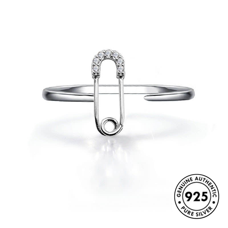 Cincin Berlian Bahan S925 Silver Untuk Wanita