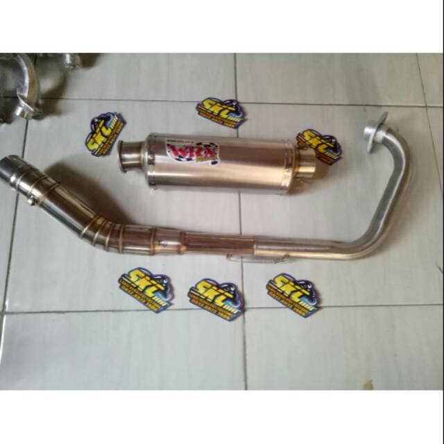 KNALPOT RACING WRX TRIOVAL MOTOR VIXION R15 V2 V3 SATRIA FU ALL JUPITER MX CB150R K45 DLL