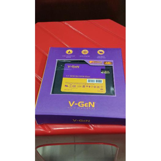 SSD V-GeN 512GB SATA III Solid State Drive - Penyimpanan Cepat untuk Laptop dan PC