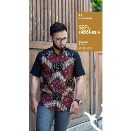 ORIGINAL BAJU KOKO BATIK FADKHERA MUKTAFI