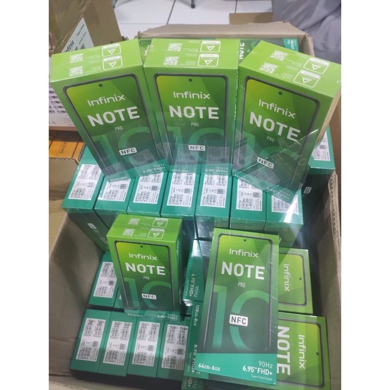 INFINIX NOTE10 PRO NFC | 8/128GB | GARANSI RESMI | BARH & BERSEGEL