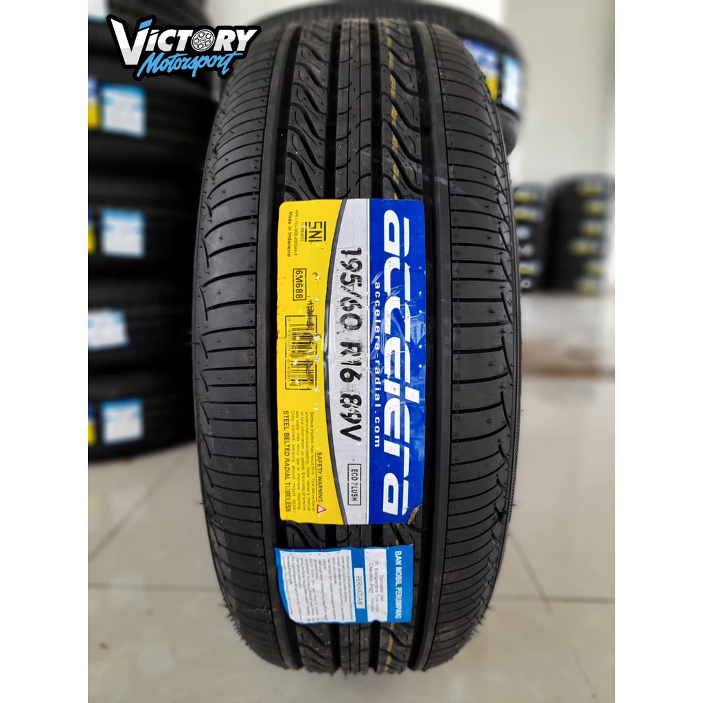 BAN MOBIL STANDAR R16 UKURAN 195 60 RING 16 BAN MURAH MERK ACCELERA BUKAN DUNLOP ACHILLES MAXXIS