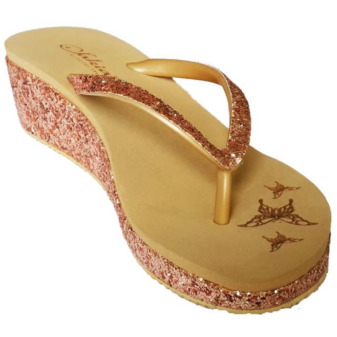 SANDAL SAKIA CABARET WEDGES - BEIGI