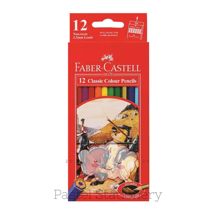 

Pensil Warna Faber Castell 12 Warna Classic Panjang
