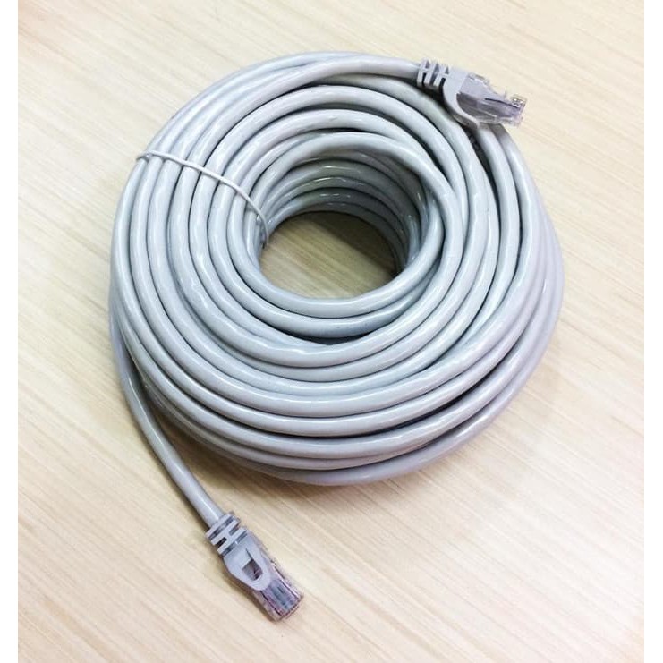 Kabel LAN 20M 20 meter kabel internet UTP CAT6 siap pakai