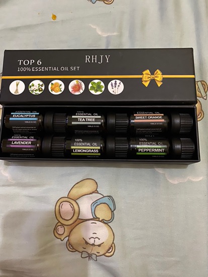 6pcs - 10ml Firstsun Set Essential Fragrance Oils Aromatherapy