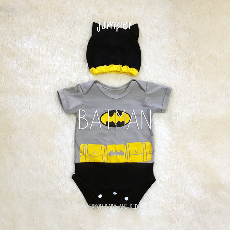 ✅ baju bayi jumper bayi baju anak karakter batman ✅