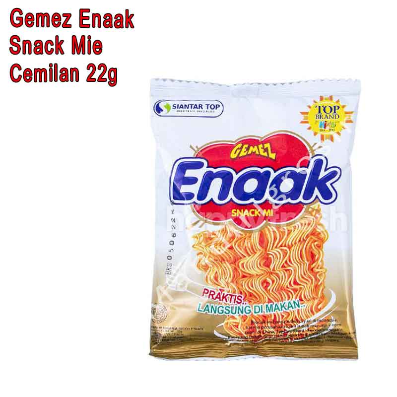 GEMEZ ENAAK  * SNACK MI * PRAKTIS LANGSUNG DIMAKAN * 22g