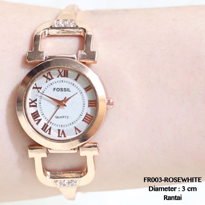 SALE Jam tangan rantai wanita casual glamour FR003