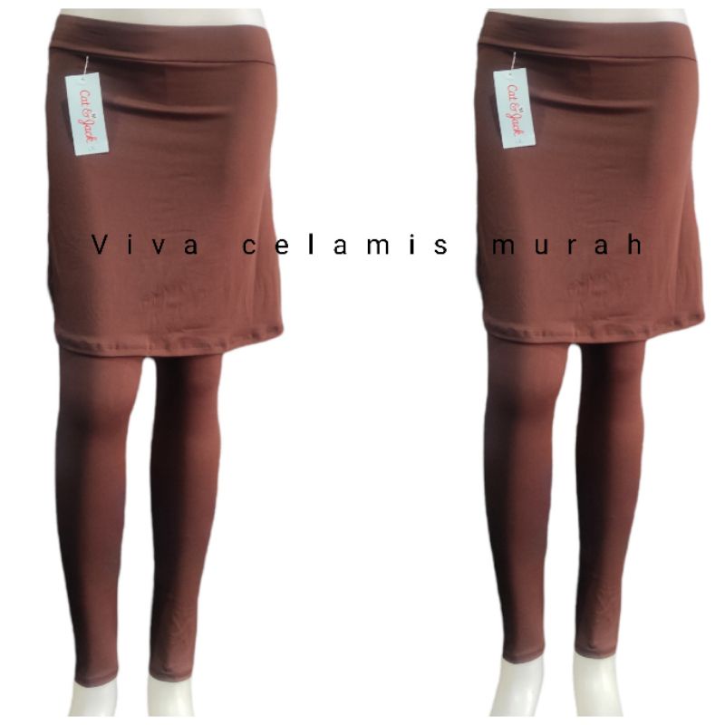 Legging Rok Wanita - Legging olah raga  Senam Lari- Legging Casual style - Spandex Premium - Bahan Tebal Adem Elastis Nyaman Dipakai