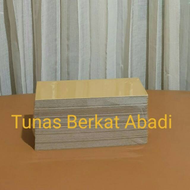 Tatakan kue Gold 12 x 25 cm / Greyboard 12 x 25 cm / Cake Board @25pcs