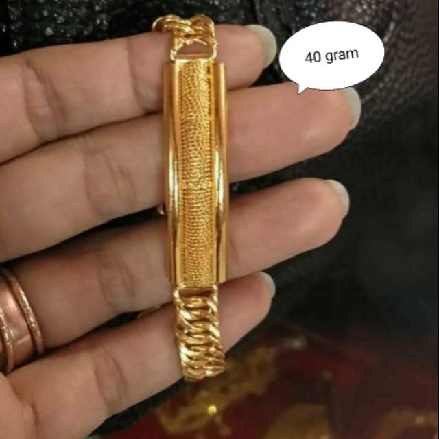 Gelang 40 Gram Emas London 24k Kadar 99 99 Shopee Indonesia