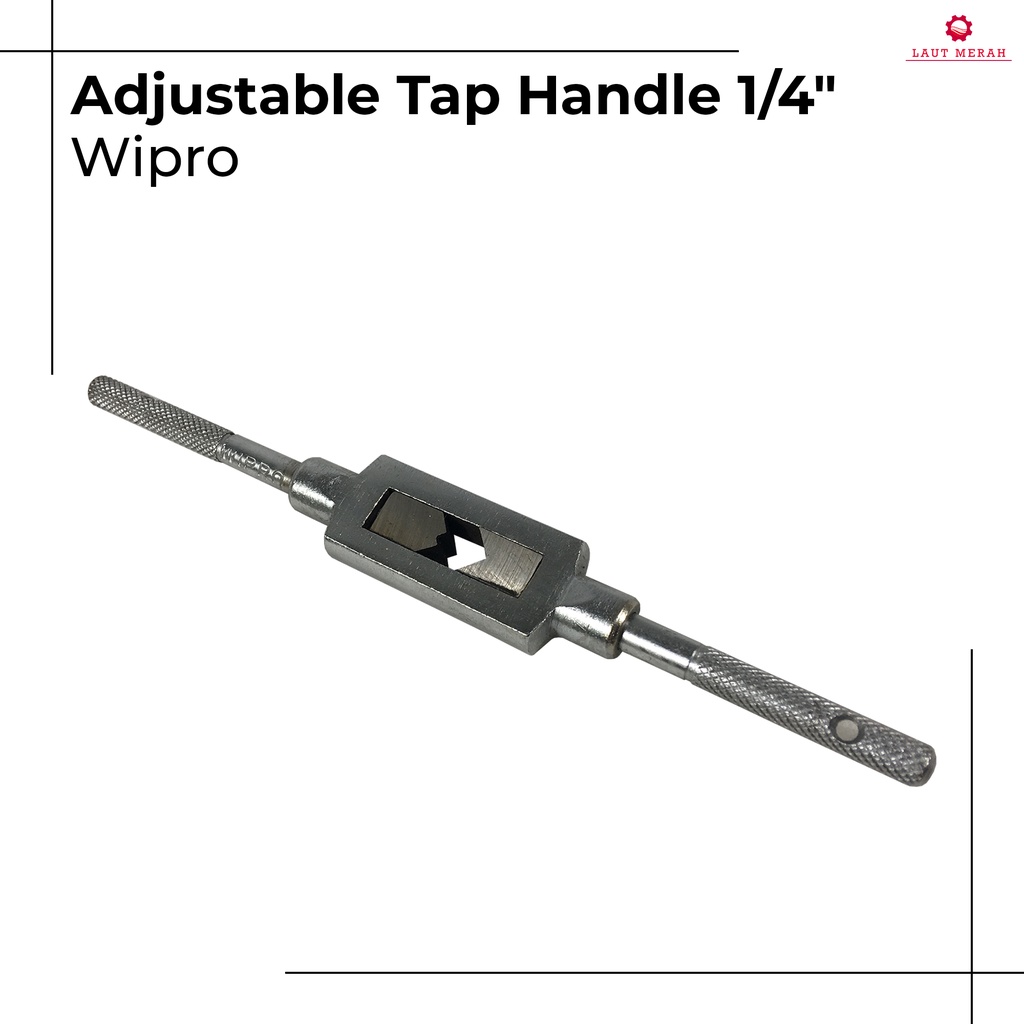 WIPRO Handle Tap M1 - M6 Stang Handle Tap And Dies Tap Snai Tap Senai Gagang Snai TAP AND DIES