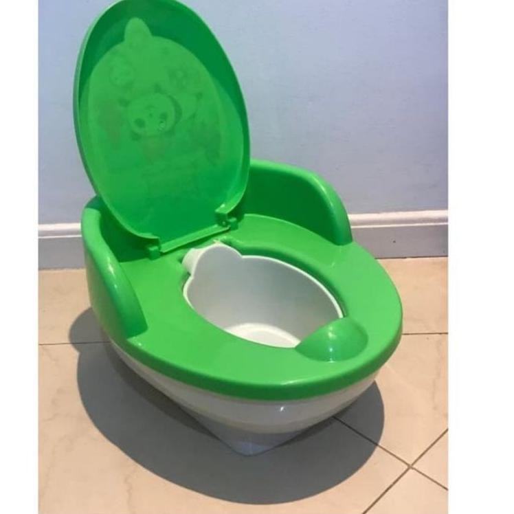 Jual Hot Banget,, Green Leaf 5109 Pispot Anak Duduk WC Jongkok / Potty