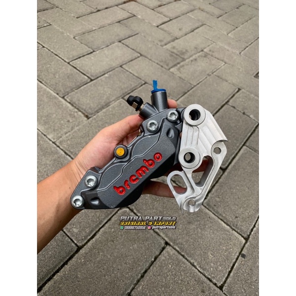 breket kaliper brembo axial shock ninja r disc 300 ninja rr disc 320