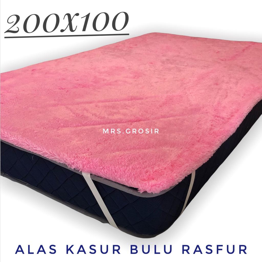 Alas Kasur Bulu Rasfur | Sprei Ukuran 200x100