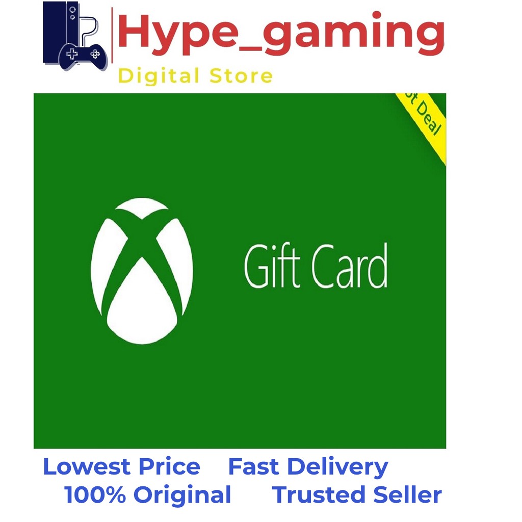 jual xbox gift card