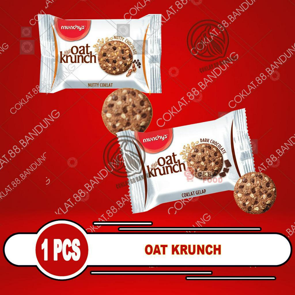 

OAT KRUNCH MALAYSIA, MUNCHYS OAT KRUNCH 1 PCS, OAT KRUNCH BISCUIT DARK CHOCOLATE NUTTY COKLAT ECERAN