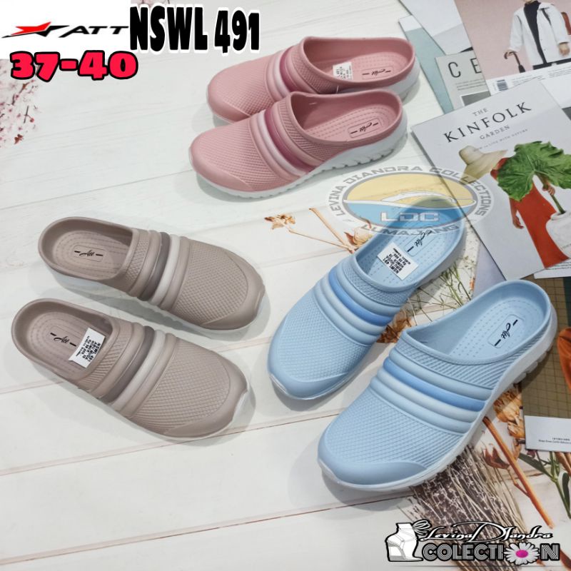 SANDAL SEPATU KARET ATT NSWL 491 WANITA 37-40