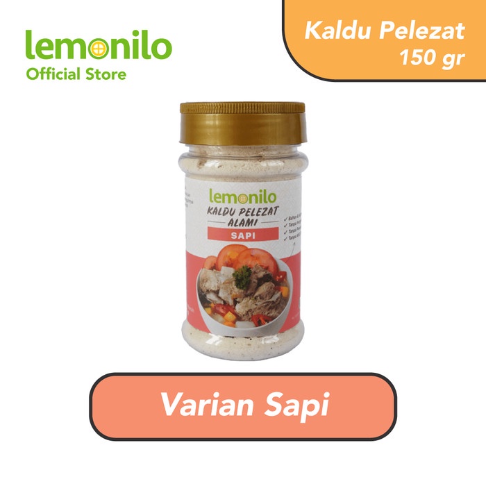 

NEW Lemonilo Kaldu Pelezat Alami Sapi 150 gr