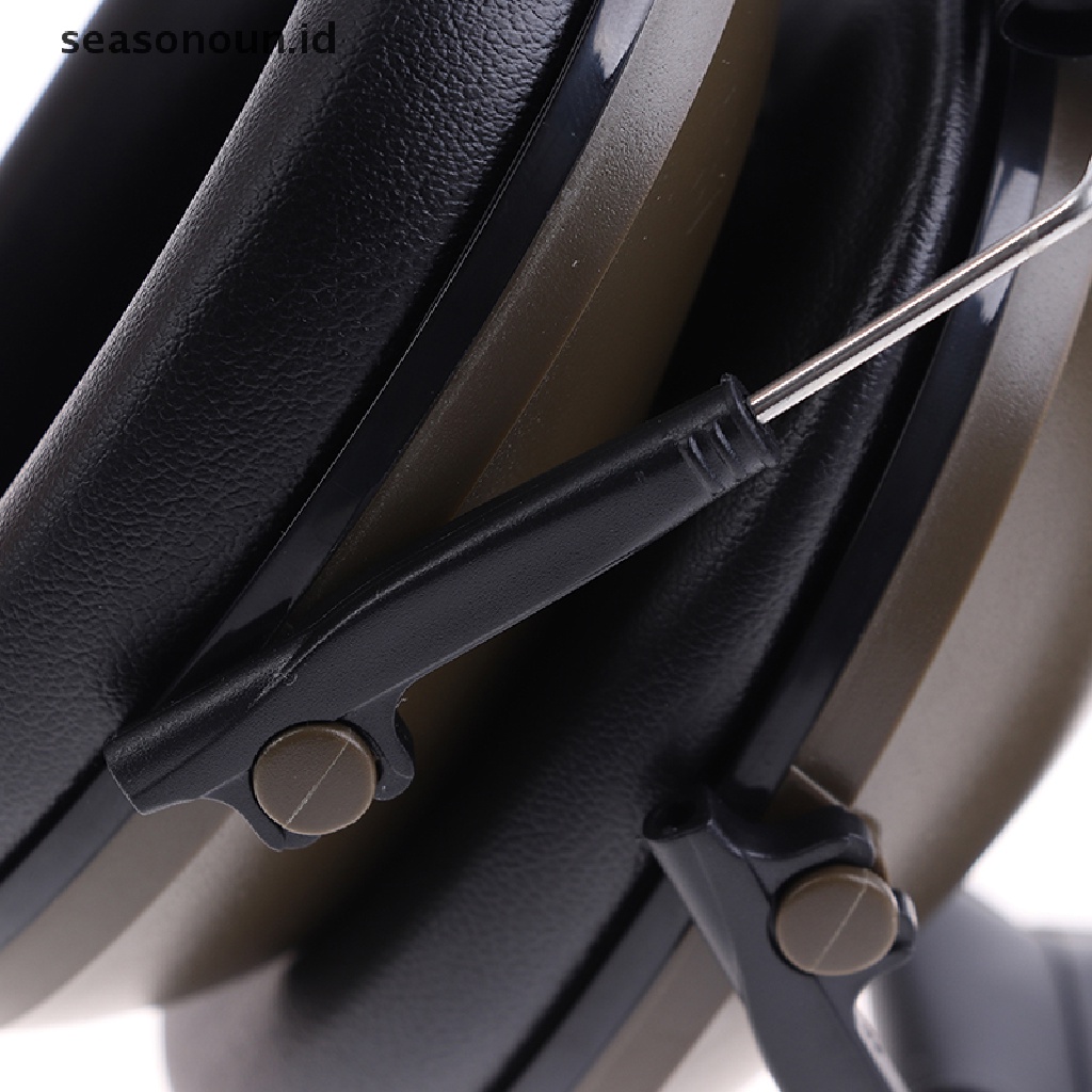Earmuff Pelindung Telinga Anti Bising Model Lipat Adjustable Untuk Menembak