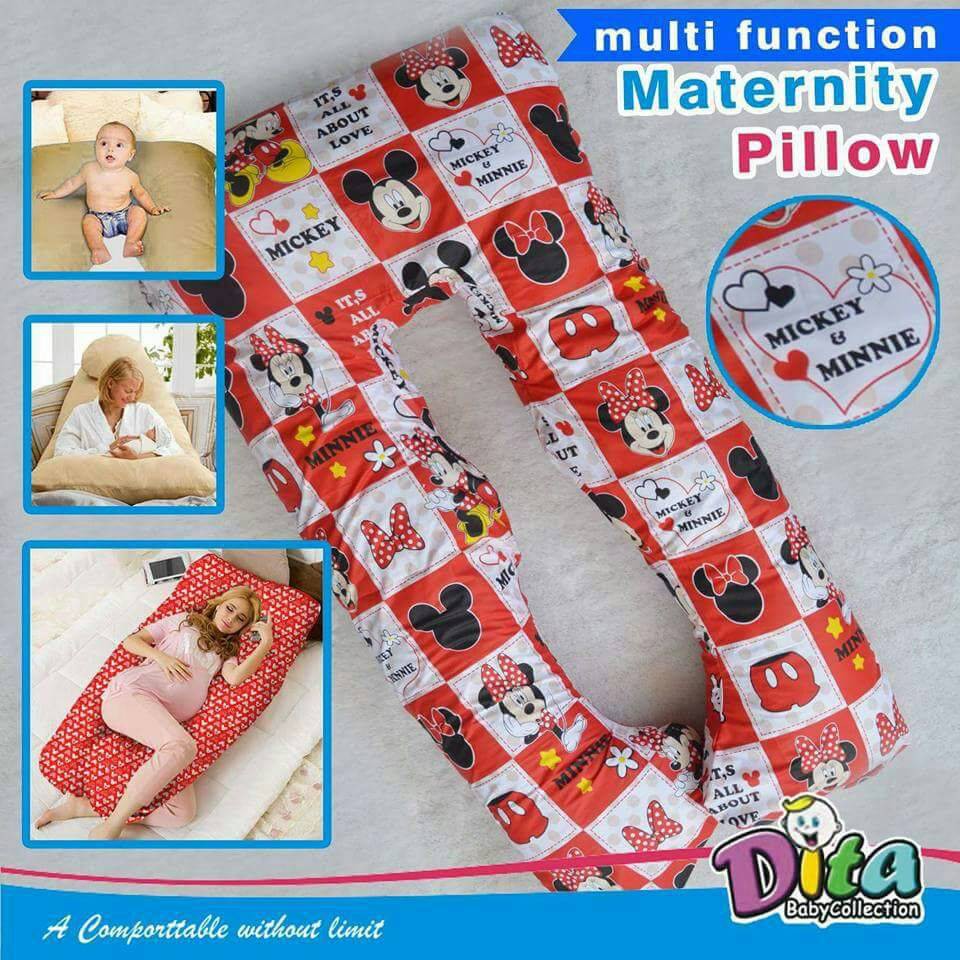 Bantal Hamil Multifungsi Dita (Multifunction Maternity Pillow) bantal ibu hamis bantal menyusui