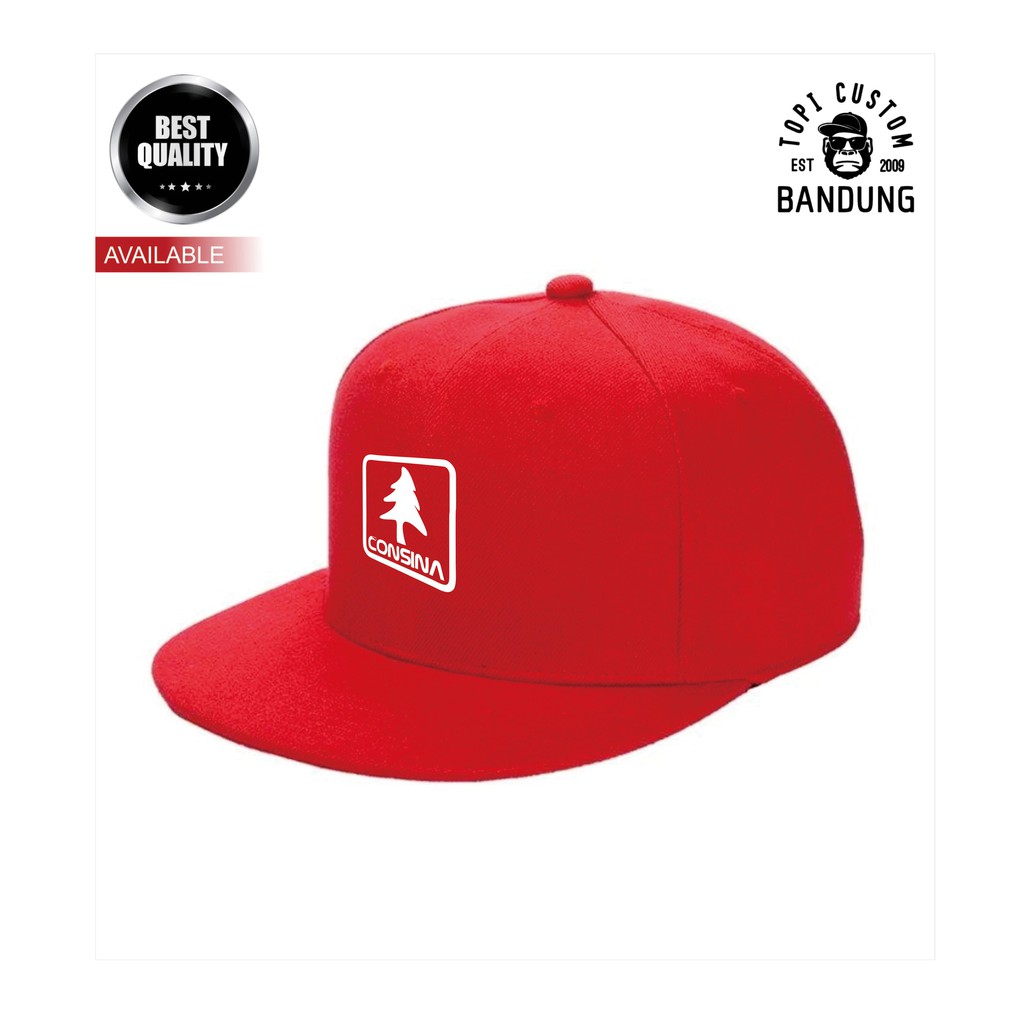 Topi Snapback CONSINA Topi Pria Topi Wanita CONSINA Bisa COD Original High Premium Quality