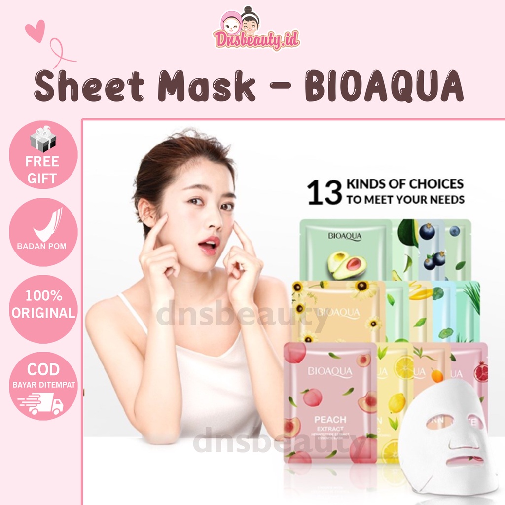 ❤️DNSBEAUTY❤️ BIOAQUA SHEET MASK Essence Face Mask Brightening Moisturizing skin care anti aging Mas