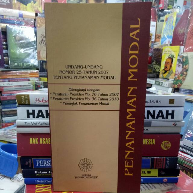 Undang Undang Nomor 25 Tahun 2007 Tentang Penanaman Modal Shopee Indonesia